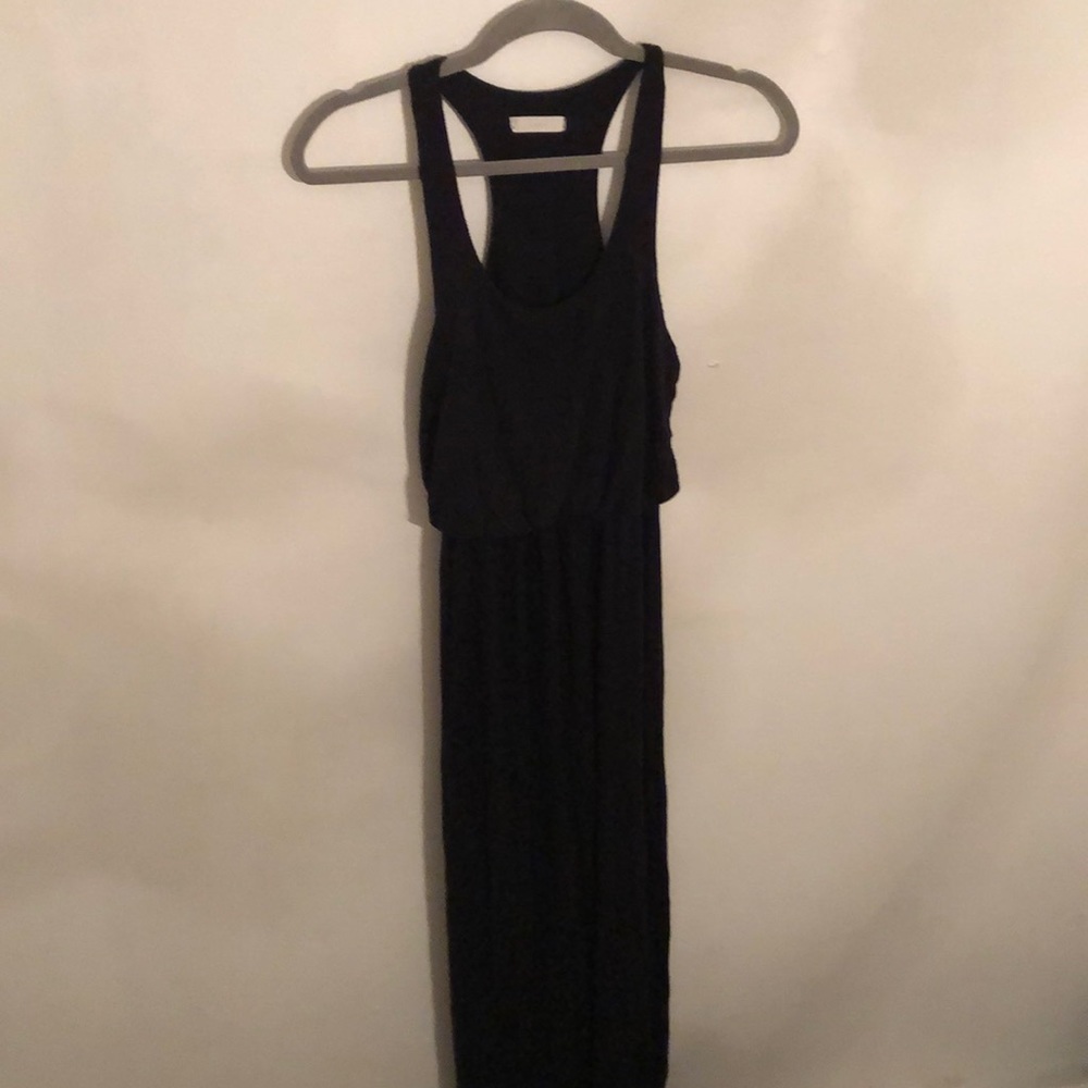 Black racerback maxi Lush dress.